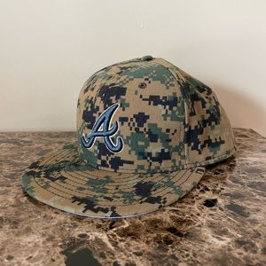 Atlanta Braves Camo 7 1/2 New Era 59Fifty